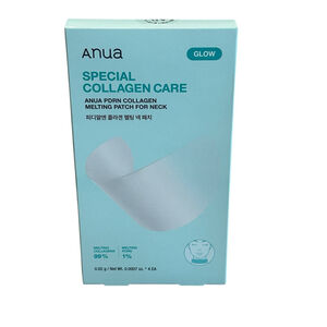 ANUA PDRN Collagen Melting Patch For Neck 0.02g x 4ea Firming Hydrating K-Beauty